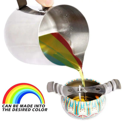 Handmade Candle Making Kit - Eco-Friendly, Relaxing DIY Craft for Calm & Peace - Zentroly.com